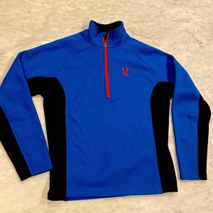 Men’s Small Spyder Half Zip pullover